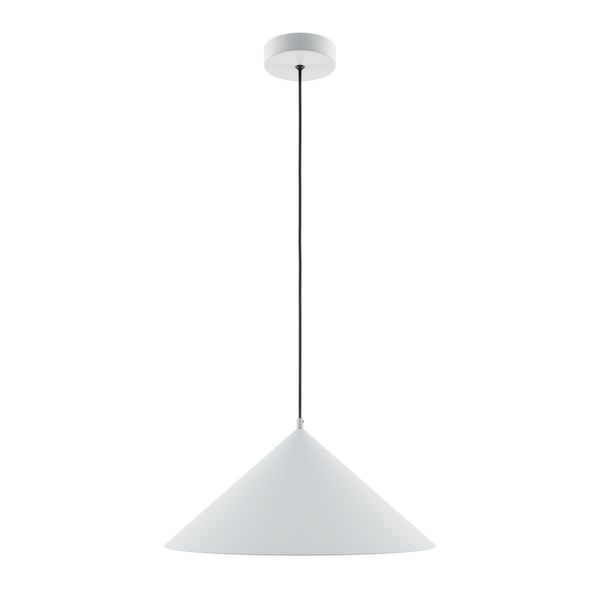 Modern Basic colors Pendant lamp White image 1