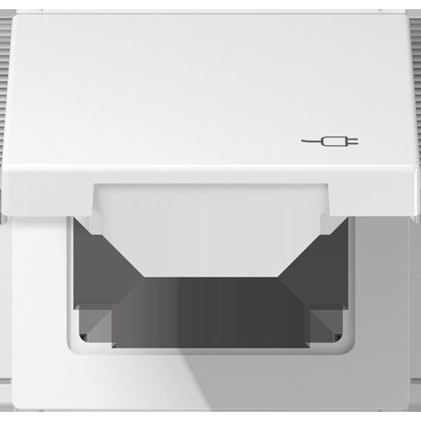 Hinged lid for socket LS990BFKLSOCWW image 4