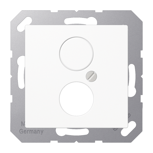 Centre plate f.Hifi socket A562-1BFWW image 1