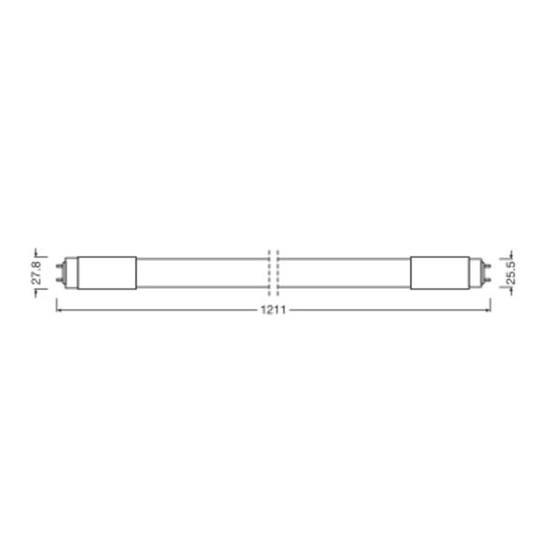 LED TUBE T8 UNIVERSAL V 1200 mm 18W 865 image 7