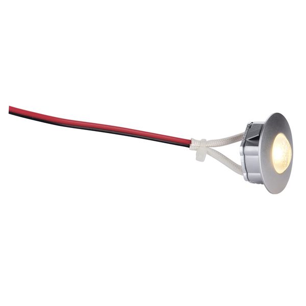 DEKLED LED, 1W, 3000K, 90lm, round, silver image 6