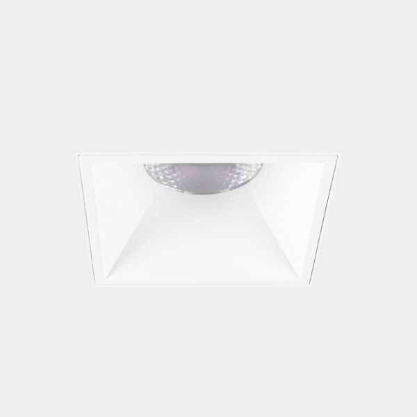 Downlight Play Deco Symmetrical Square Fixed Trimless 11.9W LED neutral-white 4000K CRI 90 45.1º DALI-2 Trimless/White IP54 1383lm image 1