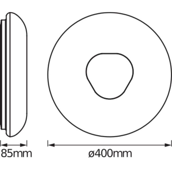 Donut White 400mm TW image 9