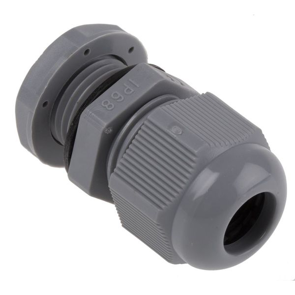 Ventilation gland, M20, 6-12mm, PA6, black RAL9005, IP68 image 1