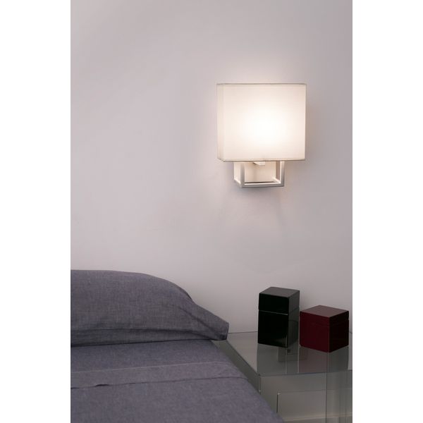 VESPER WHITE WALL LAMP 1 X E14 20W image 2