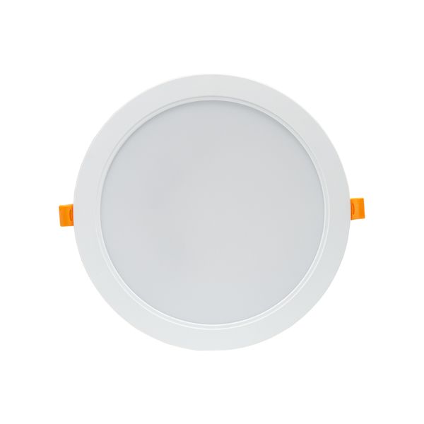 DURE 3 DOWNLIGHT 24W CW 230V 110DEG IP54 IK06 220X34 WHITE ROUND INTEGRATED DRIVE image 15