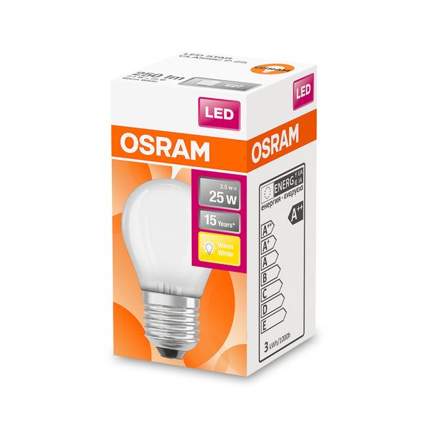 LEDSCLP25 2,8W/827 230VGLFR E27 FS1OSRAM image 1