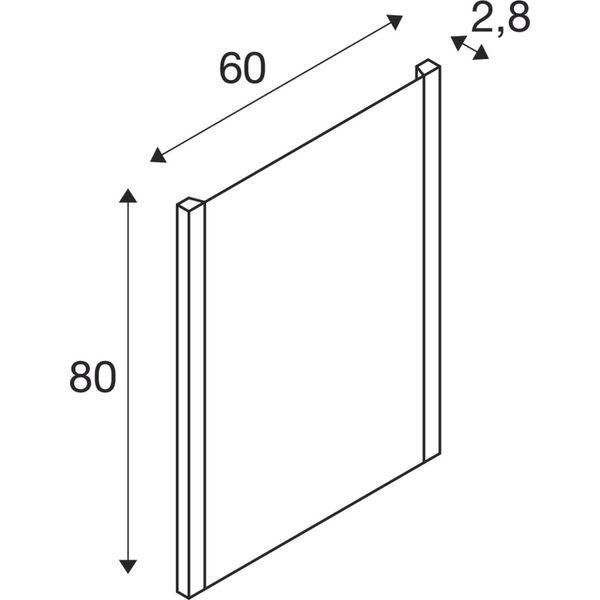 TRUKKO square 24W 1310lm ?90 220-240V 3/4/6.5K silver/milky image 6