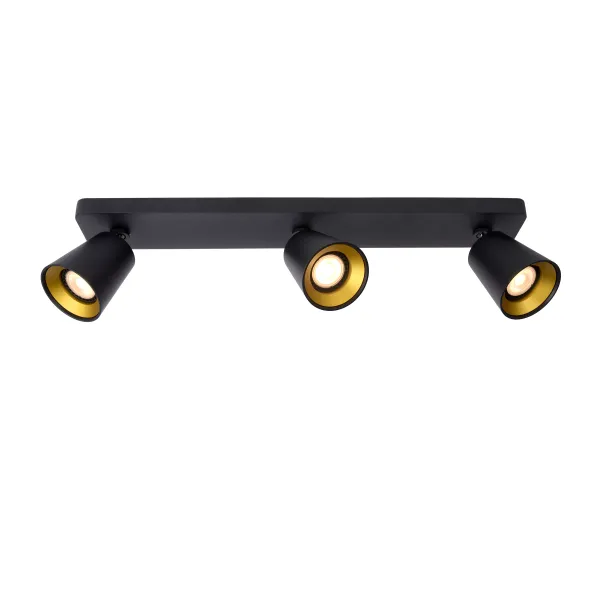 TURNON Ceiling spotlight 3xGU10/5W Black / Gold image 1