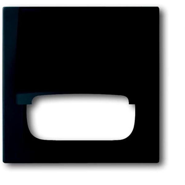 1746-775 CoverPlates (partly incl. Insert) carat® black matt image 1