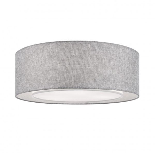 Modern Bergamo Ceiling Lamp Chrome image 2