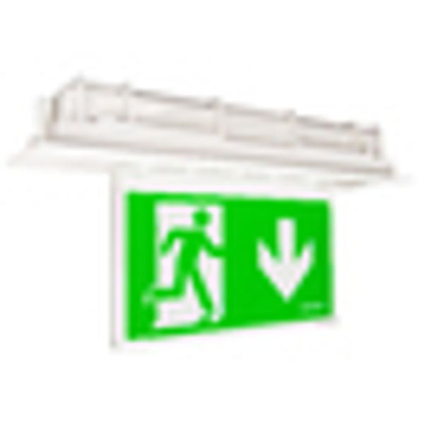 Emergency luminaire KB 4x1W ERT-LED 230V, universal mounting image 12