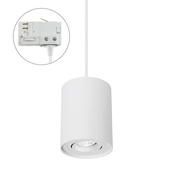 CHLOE GU10 SURFACE MOUNTED GU10 250V IP20 93x124mm WHITE round adjustable TRACK image 10