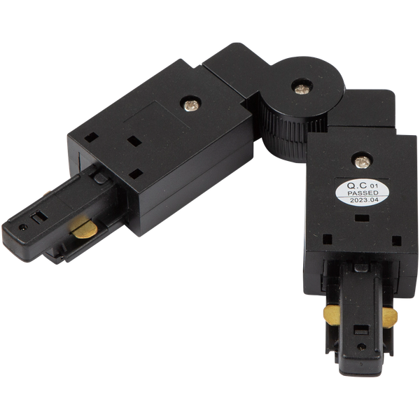 Primo Single Circuit Twisted Connector Right Black image 1