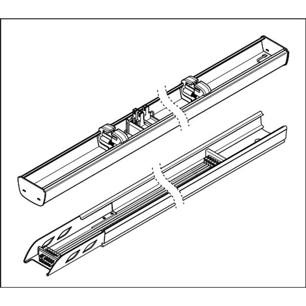 TruSys® FLEX DOUBLE ASYMMETRIC 35W 840 DS CL WT DALI image 17