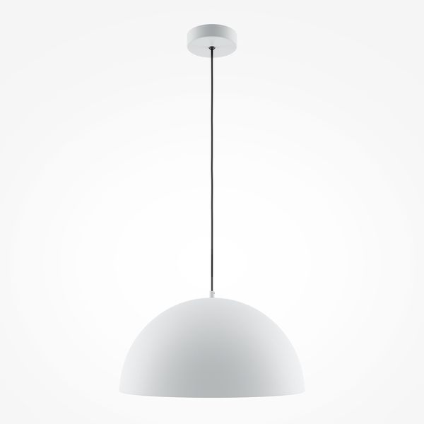 Modern Basic colors Pendant lamp White image 1