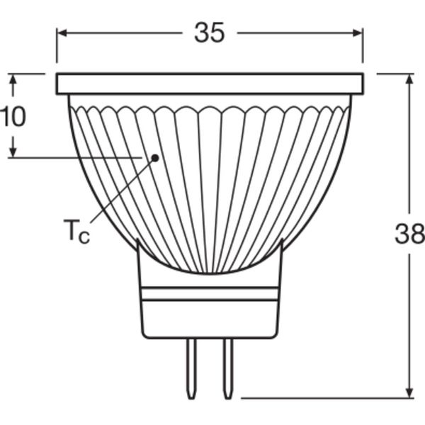 LED MR11 P 2.5W 827 GU4 image 7