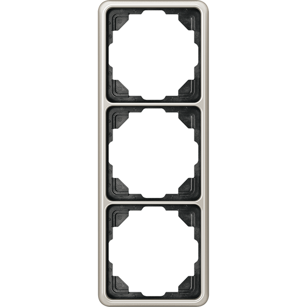 3-gang frame, platinum CD583PT image 3