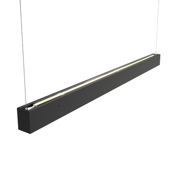 Vasco CCT Bi-directional Suspended Linear 1500mm Low Output Black Emergency image 1