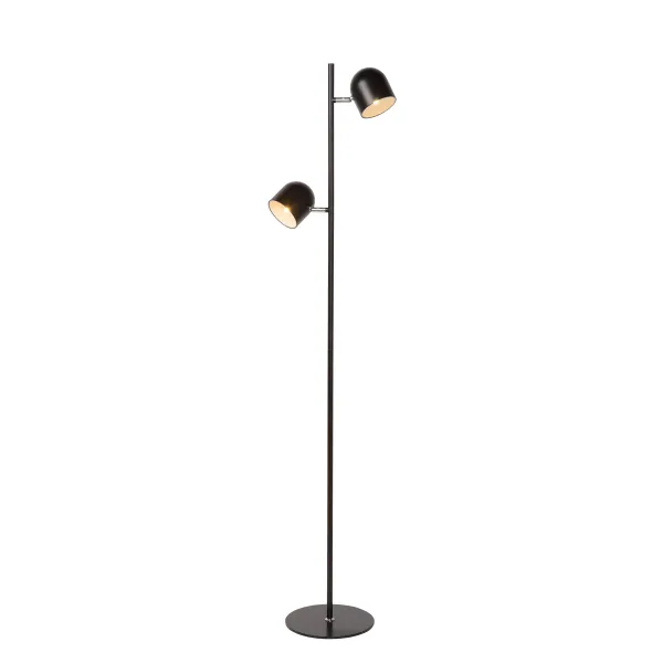 SKANSKA-LED Floor Lamp 2x5W H141cm Black image 1