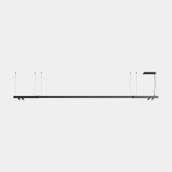 Lineal lighting system APEX_2_SPOTS_D30_AW42_43_44_45_46_47 36W LED warm-white 3000K CRI 95 ON-OFF Black IP40 2622lm image 1