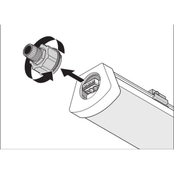 DAMP PROOF COMPACT GEN 1 1500 31 W 4000K IP66 GR image 18