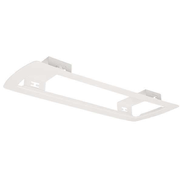 Recessed frame white for emergency luminaires Design K5 image 1