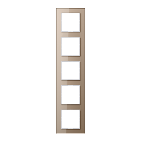 5-gang frame AC585GLCH image 1