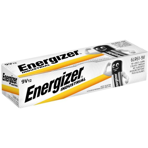 ENERGIZER Industrial 6LR61 9V 12-Pack image 1