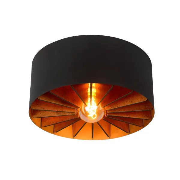 ZIDANE Ceiling Light E27/15W O 40cm Black/Gold image 1