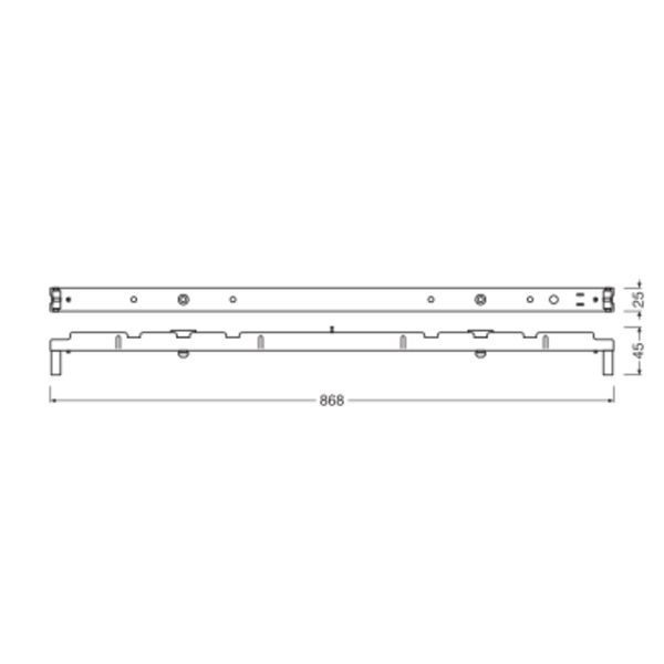 LINEAR MAGNETIC BATTEN T5 868 image 13