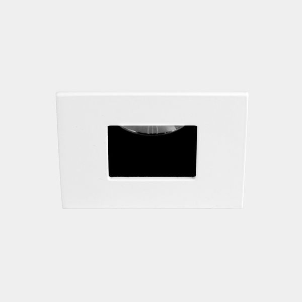 Downlight Play Pinhole Square Fixed 11.9W LED warm-white 2700K CRI 90 33.1º PHASE CUT White IP54 1091lm image 1