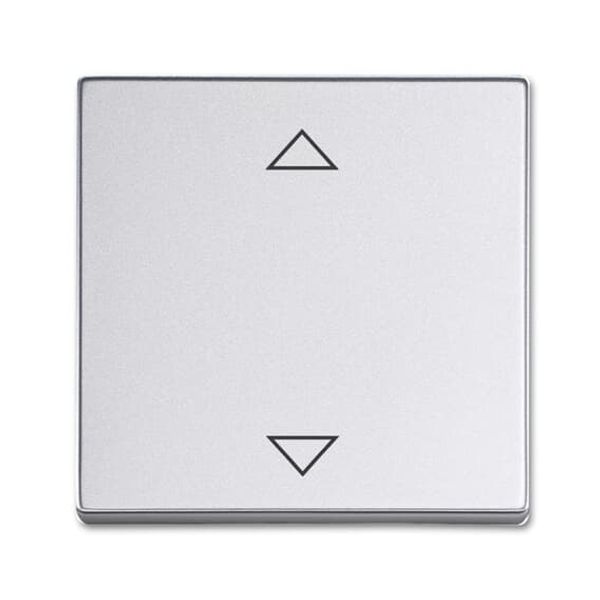 1786 JA/02-83 CoverPlates (partly incl. Insert) ABB i-bus® KNX Aluminium silver image 1