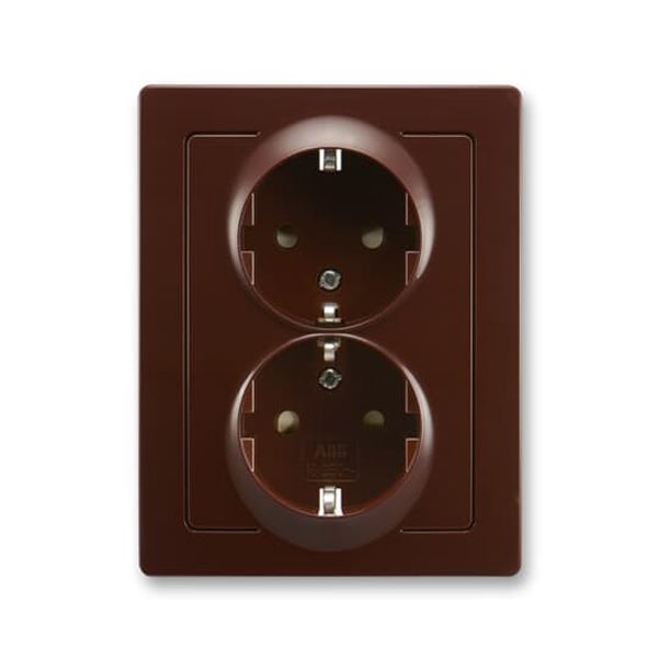 5512G-C03449 H1 Outlet double Schuko image 1