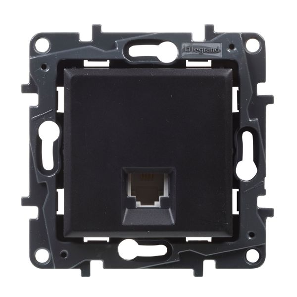 RJ11 SOCKET BLACK image 4