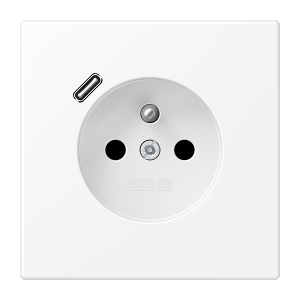 Socket, French/Belgian system LS1520F-18CWWM image 1