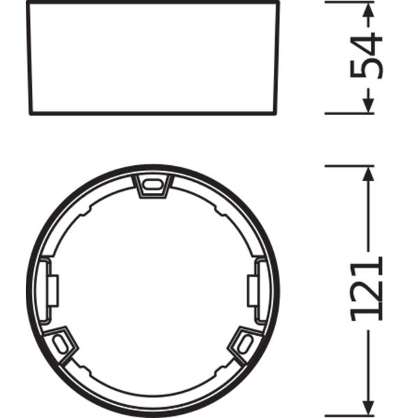 DOWNLIGHT SLIM ROUND FRAME 105 WT image 7