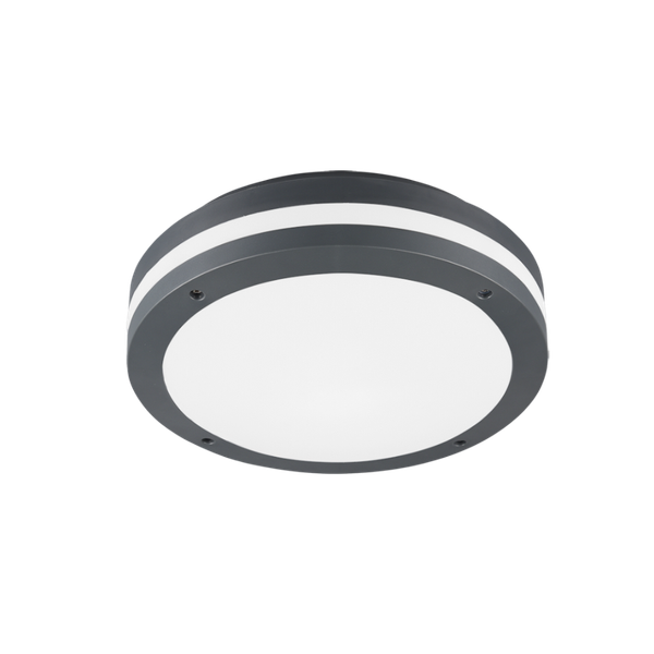 Piave LED ceiling lamp anthracite motion sensor image 1