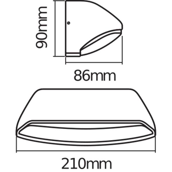 ENDURA® STYLE WIDE 12W White image 3