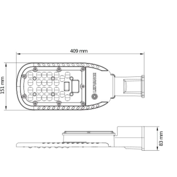 ECO AREA LOW POWER L SPD 60W 865 7200LM GR image 6