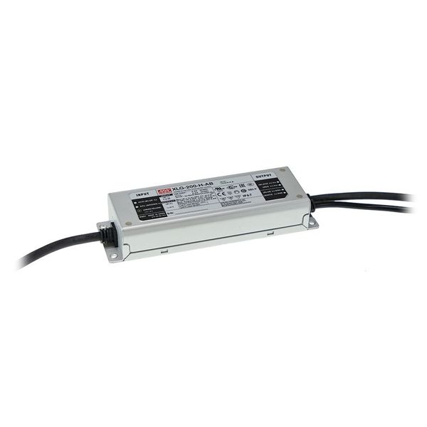 XLG-200-H-AB Led driver, IP67 200W, 27-56V, 1750-5550mA CP, MEAN WELL image 1