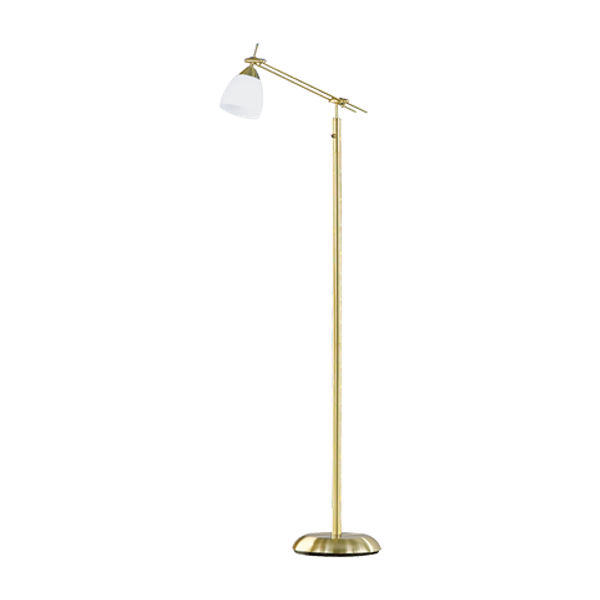 Icaro floor lamp E27 matt brass image 1