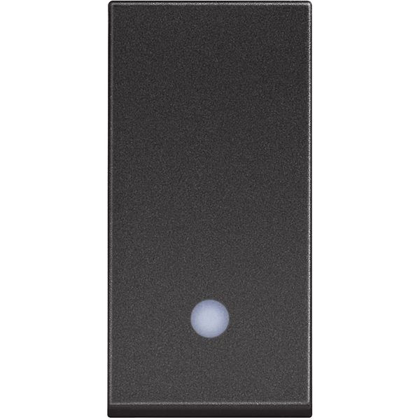 CLASSIA - PUSHBUTTON ILL. 1P NO 10A 1M BLACK image 1