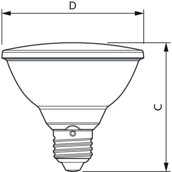 MAS LEDspot VLE D 9.5-75W 930 PAR30S 25D image 2