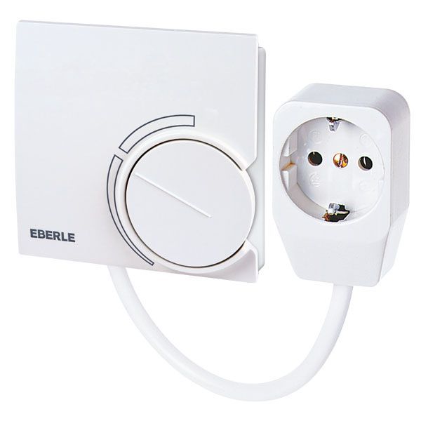 Room controller, 5-30C, AC 230V, 1NC, 3..16 A, with 1.8 m cable image 1