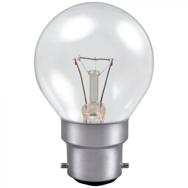 Incandescent Bulb B22 15W/220V P45 image 1