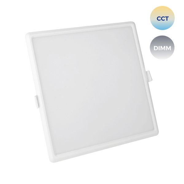 ALGINE 22W CCT+DIM WI-FI SPECTRUM SMART SQUARE, RECESSED image 1