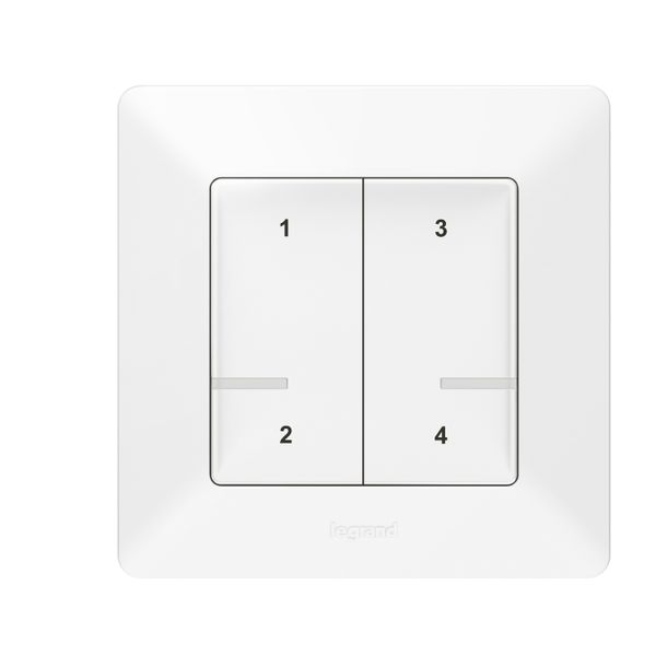 WIRELESS 4 SCENES SWITCH VALENA LIFE WHITE image 1