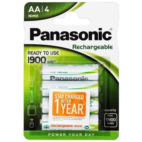 PANASONIC R2U P6E AA 1900mAh BL4 (HHR-3MVE) image 1