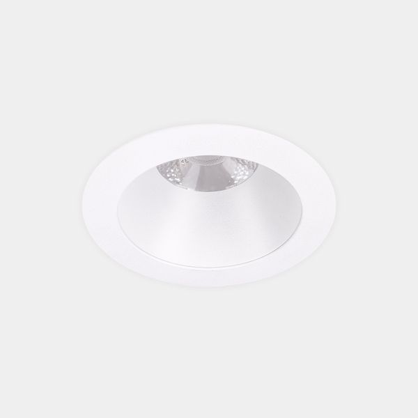 Downlight Play Deco Symmetrical Round Fixed 17.7W LED neutral-white 4000K CRI 90 21.2º DALI-2 White/white IP54 1565lm image 1